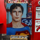 "A Calgarian Legacy" Christopher Reeves Portrait By Chris Tutty